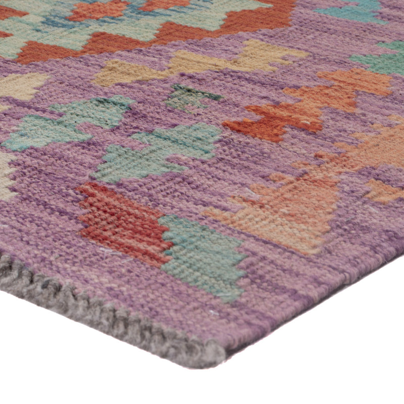 Tapis Kelim - Splash - 135 x 80 cm - multicolore