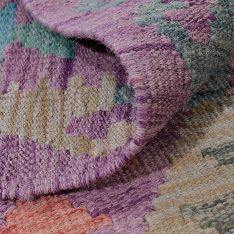 Tapis Kelim - Splash - 135 x 80 cm - multicolore