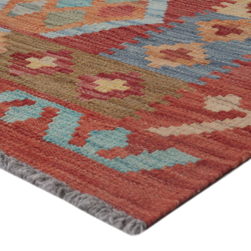 Kelim Teppich - Splash - 114 x 81 cm - mehrfarbig