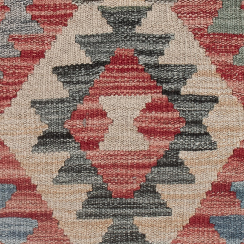 Tapis Kelim - Splash - 125 x 80 cm - multicolore