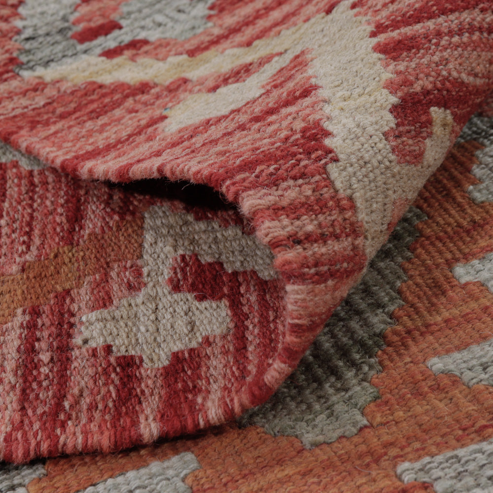 Tapis Kelim - Splash - 125 x 80 cm - multicolore