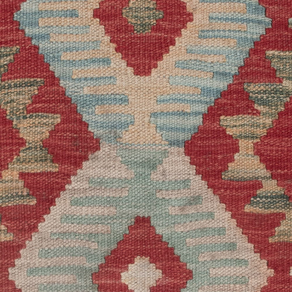 Tapis Kelim - Splash - 131 x 77 cm - multicolore