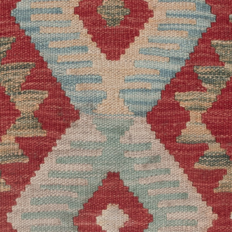 Tapis Kelim - Splash - 131 x 77 cm - multicolore