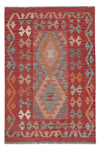 Kilim Maimana Tapis 82x120cm - Tapis en laine - Rectangle / Multicolore / 82 x 120 cm Rectangle
