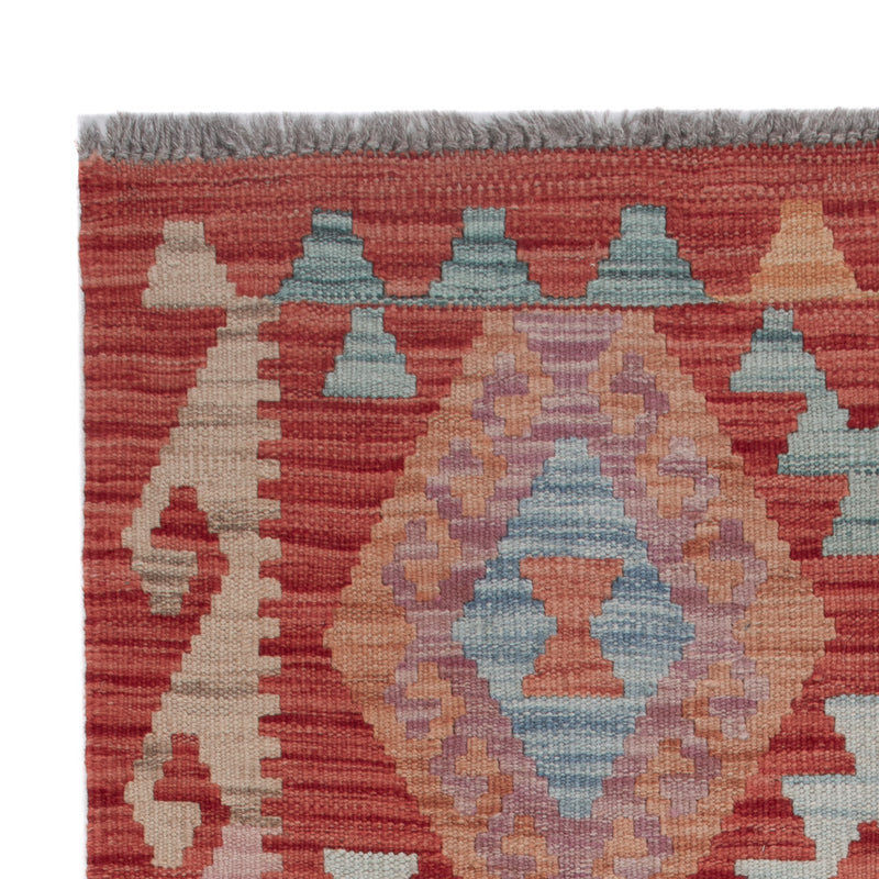 Tapis Kelim - Splash - 129 x 82 cm - multicolore