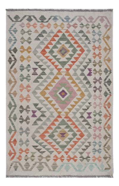 Kilim Maimana Tappeto 87x134cm - Tappeto di lana