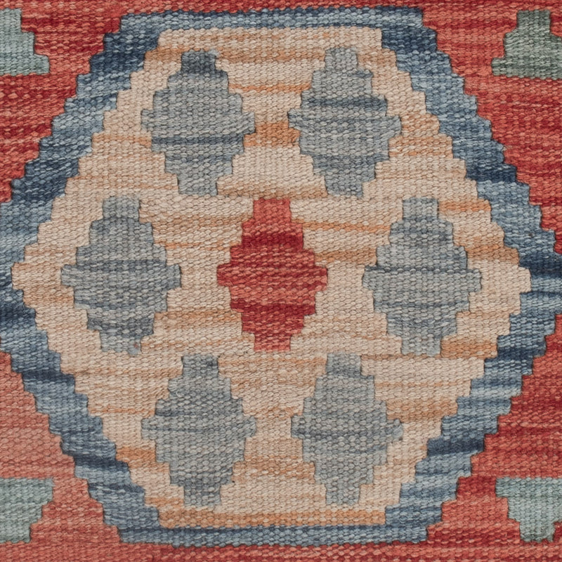 Tapis Kelim - Splash - 131 x 80 cm - multicolore