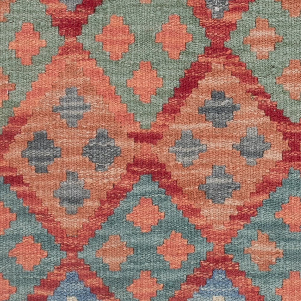 Tappeto Kelim - Splash - 126 x 100 cm - multicolore