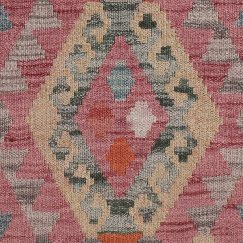 Tapis Kelim - Splash - 127 x 86 cm - multicolore