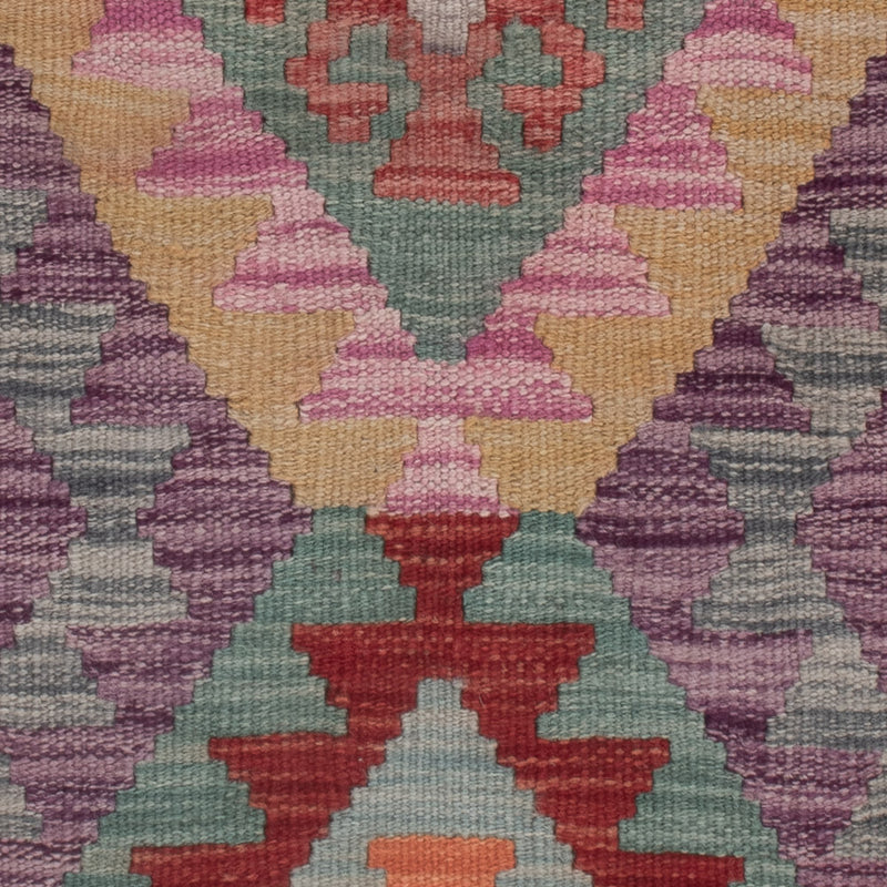 Tapis Kelim - Splash - 126 x 78 cm - multicolore