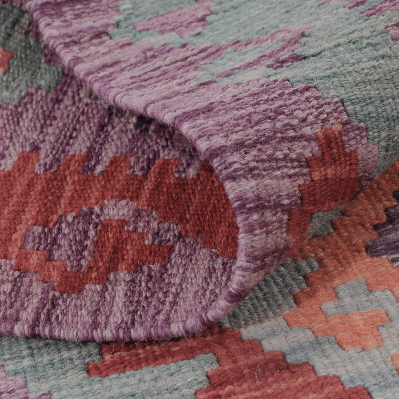 Tapis Kelim - Splash - 126 x 78 cm - multicolore