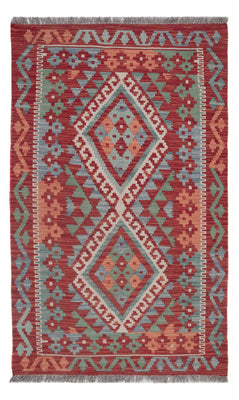 Tapis Kelim - Splash - 136 x 81 cm - multicolore