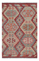 Kelim Maimene Teppich 80x122cm - mehrfarbig