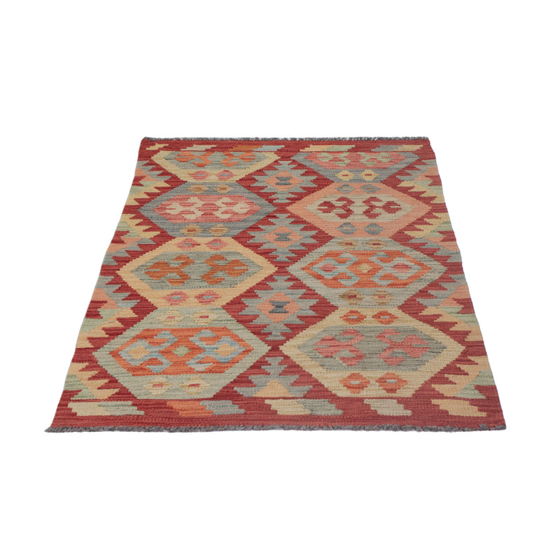 Kelim Teppich - Splash - 122 x 80 cm - mehrfarbig