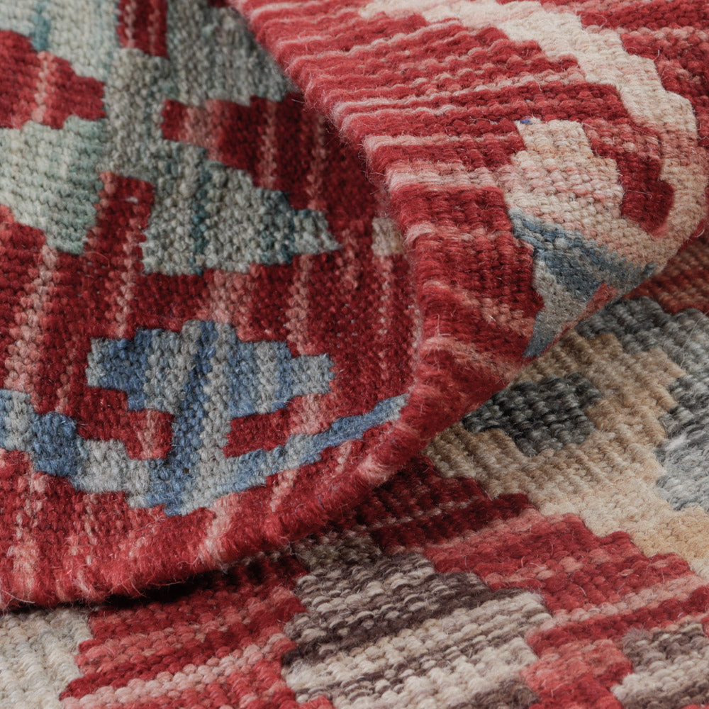 Kelim Teppich - Splash - 124 x 78 cm - mehrfarbig