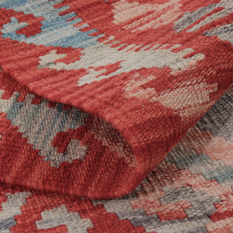 Kelim Teppich - Splash - 122 x 83 cm - mehrfarbig