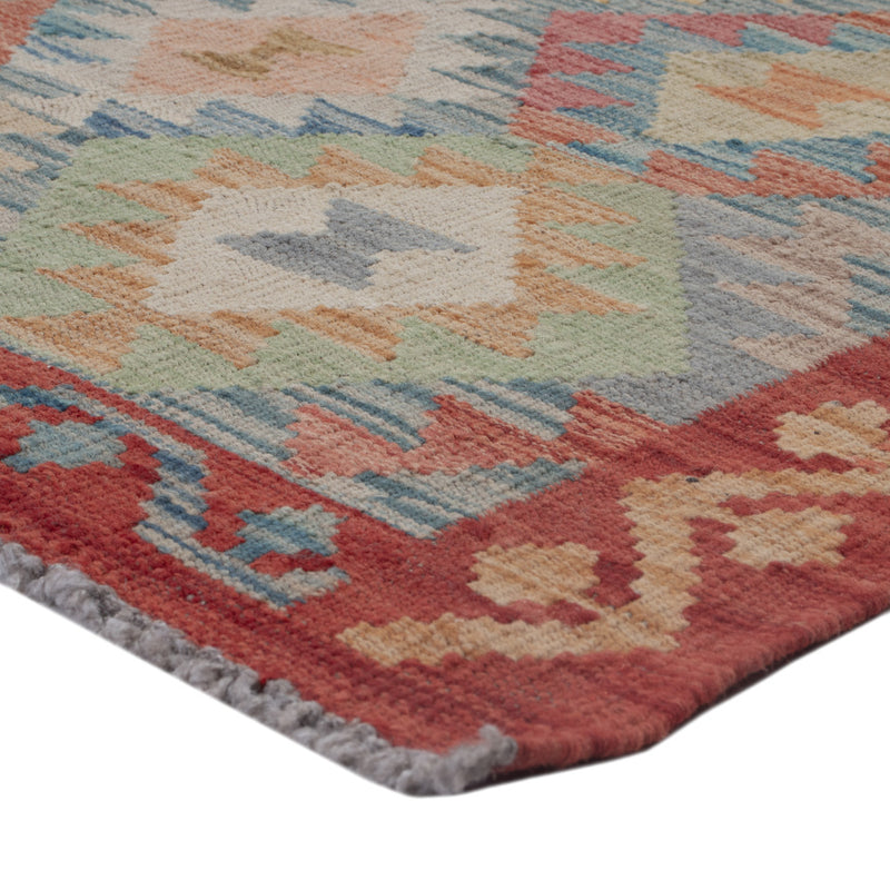 Tapis Kelim - Splash - 127 x 81 cm - multicolore