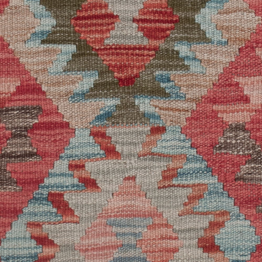 Tapis Kelim - Splash - 130 x 81 cm - multicolore