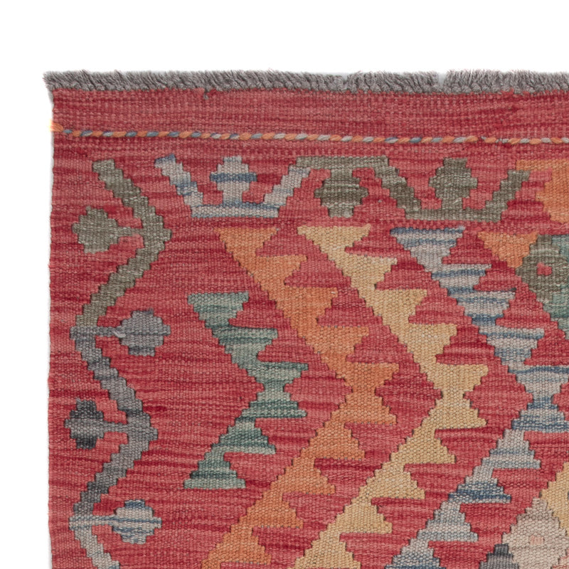 Tapis Kelim - Splash - 128 x 81 cm - multicolore