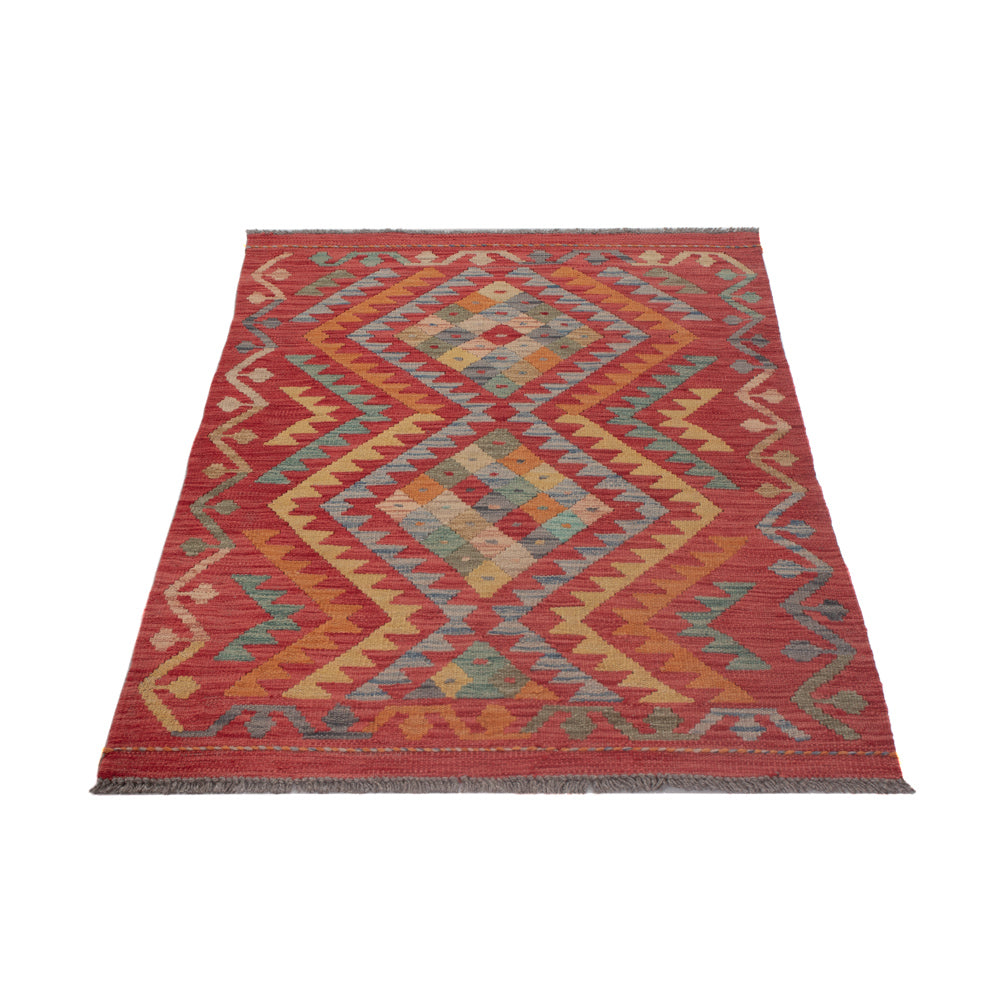 Tapis Kelim - Splash - 128 x 81 cm - multicolore