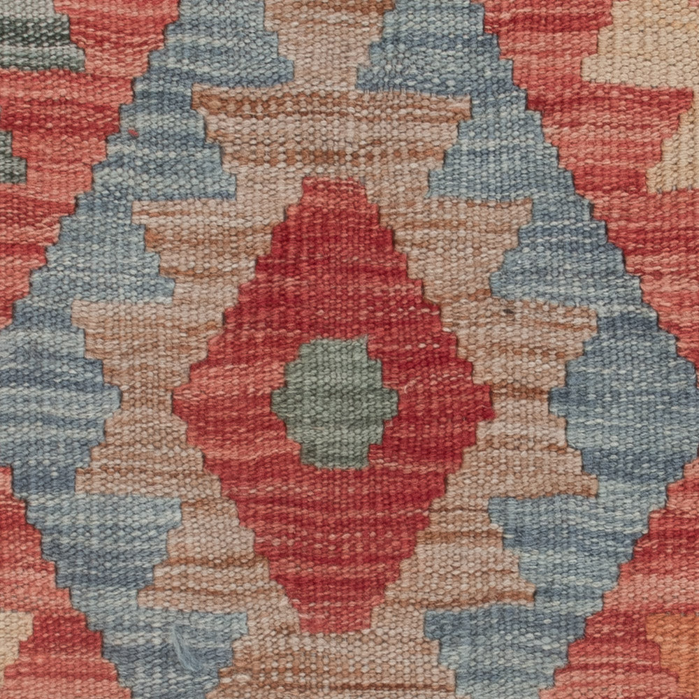 Tapis Kelim - Splash - 125 x 74 cm - multicolore