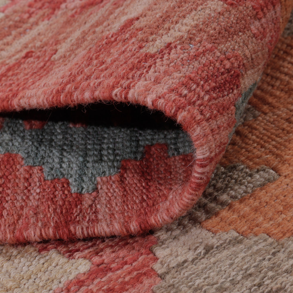 Tapis Kelim - Splash - 125 x 74 cm - multicolore