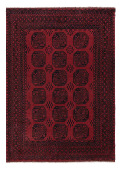 Akhche Tappeto 206x290cm - Tappeto orientale - rosso scuro