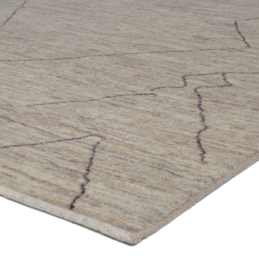 Tapis berbère - 347 x 256 cm - gris