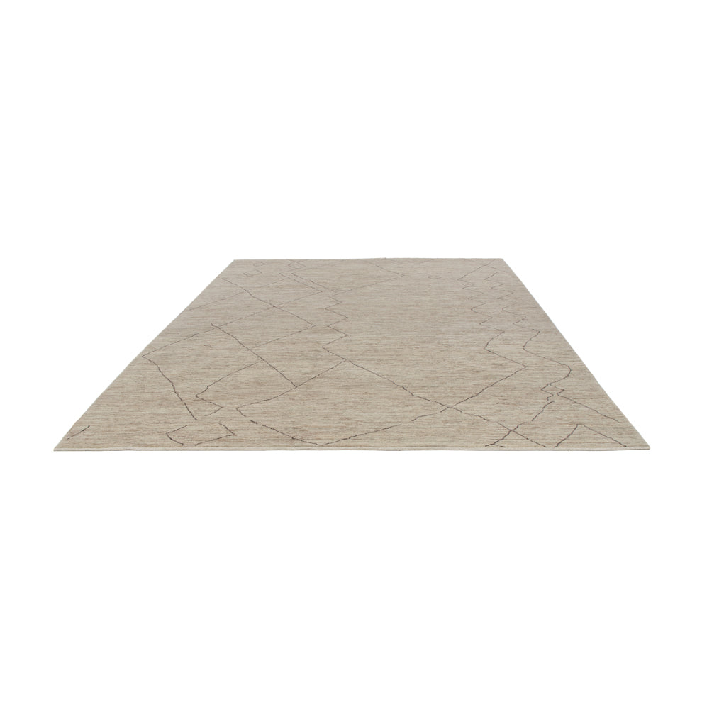 Tapis berbère - 347 x 256 cm - gris