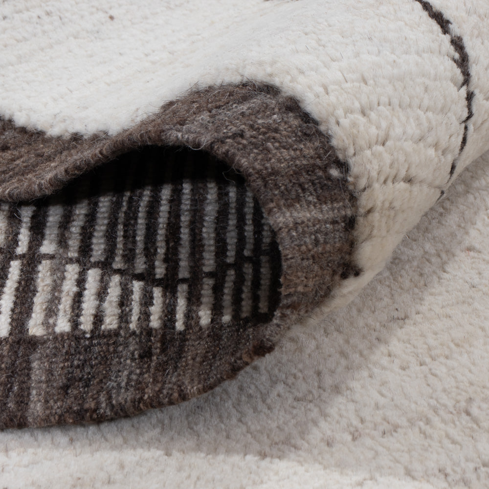 Berber Teppich - 239 x 172 cm - hellgrau