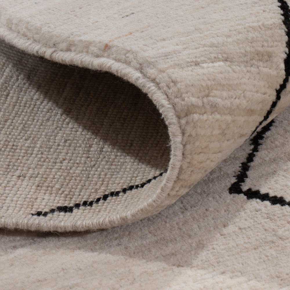 Berber Teppich - 235 x 175 cm - grau