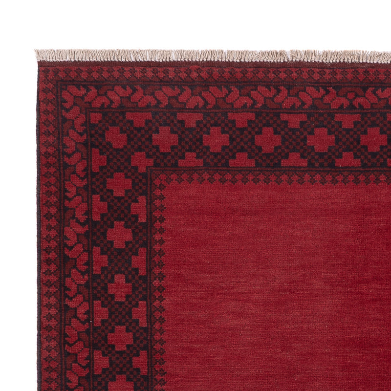 Afghan Teppich - Filpa - 200 x 150 cm - rot