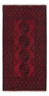 Akhche Tappeto 100x194cm - Tappeto orientale - rosso scuro - Passatoia / Rosso scuro / 100 x 194 cm Passatoia