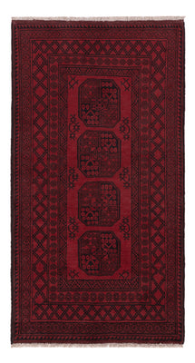 Läufer Afghan - Filpa - 189 x 102 cm - dunkelrot