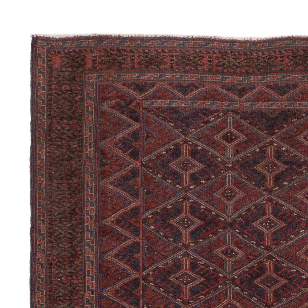 Kilim afgano Tappeto 142x186cm - ruggine