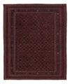 Kilim afghan Tapis 156x186cm - rouille - Rectangle / Rouille / 156 x 186 cm Rectangle