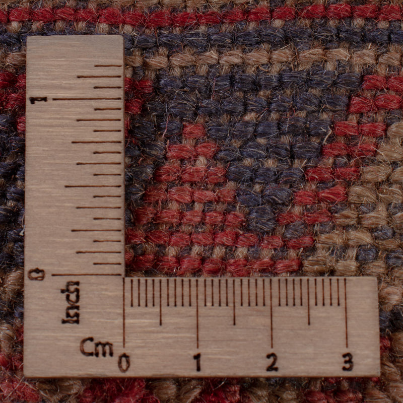 Kelim Teppich - Oriental - 194 x 150 cm - dunkelbeige