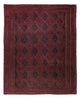 Kilim afghan Tapis 146x189cm - rouge foncé