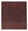 Kilim afghan Tapis 173x180cm - beige foncé - Carré / Beige foncé / 173 x 180 cm Carré