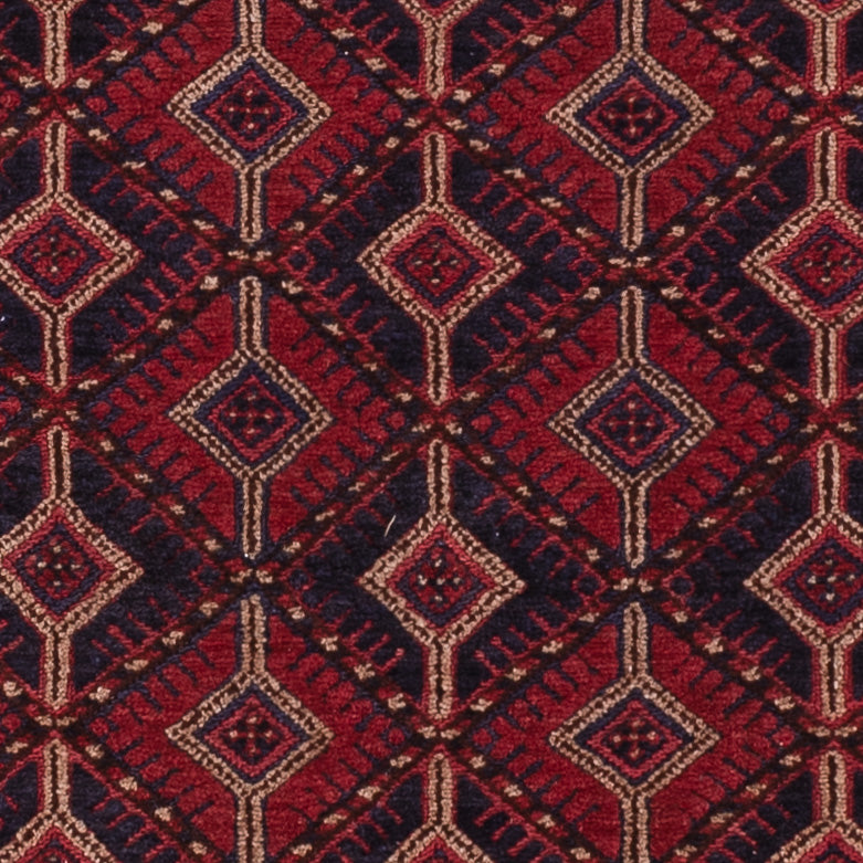 Kelim Teppich - Oriental - 182 x 153 cm - dunkelrot