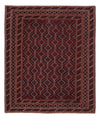 Kilim afghan Tapis 156x177cm - beige foncé - Rectangle / Beige foncé / 156 x 177 cm Rectangle