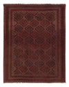 Kelim Afghan Teppich 150x187cm - Rechteckig / Dunkelrot / 150 x 187 cm Rechteckig