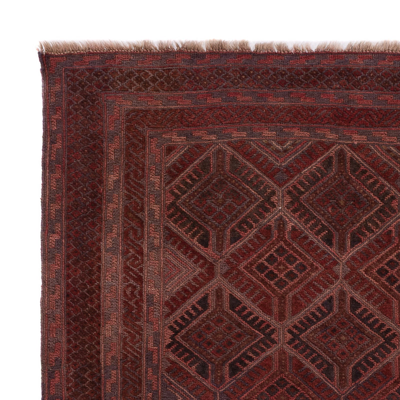 Kelim Teppich - Oriental - 187 x 150 cm - dunkelrot