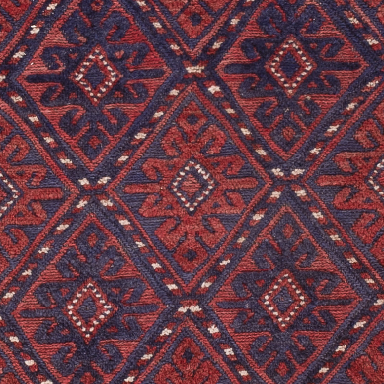 Kelim Teppich - Oriental - 191 x 145 cm - dunkelrot