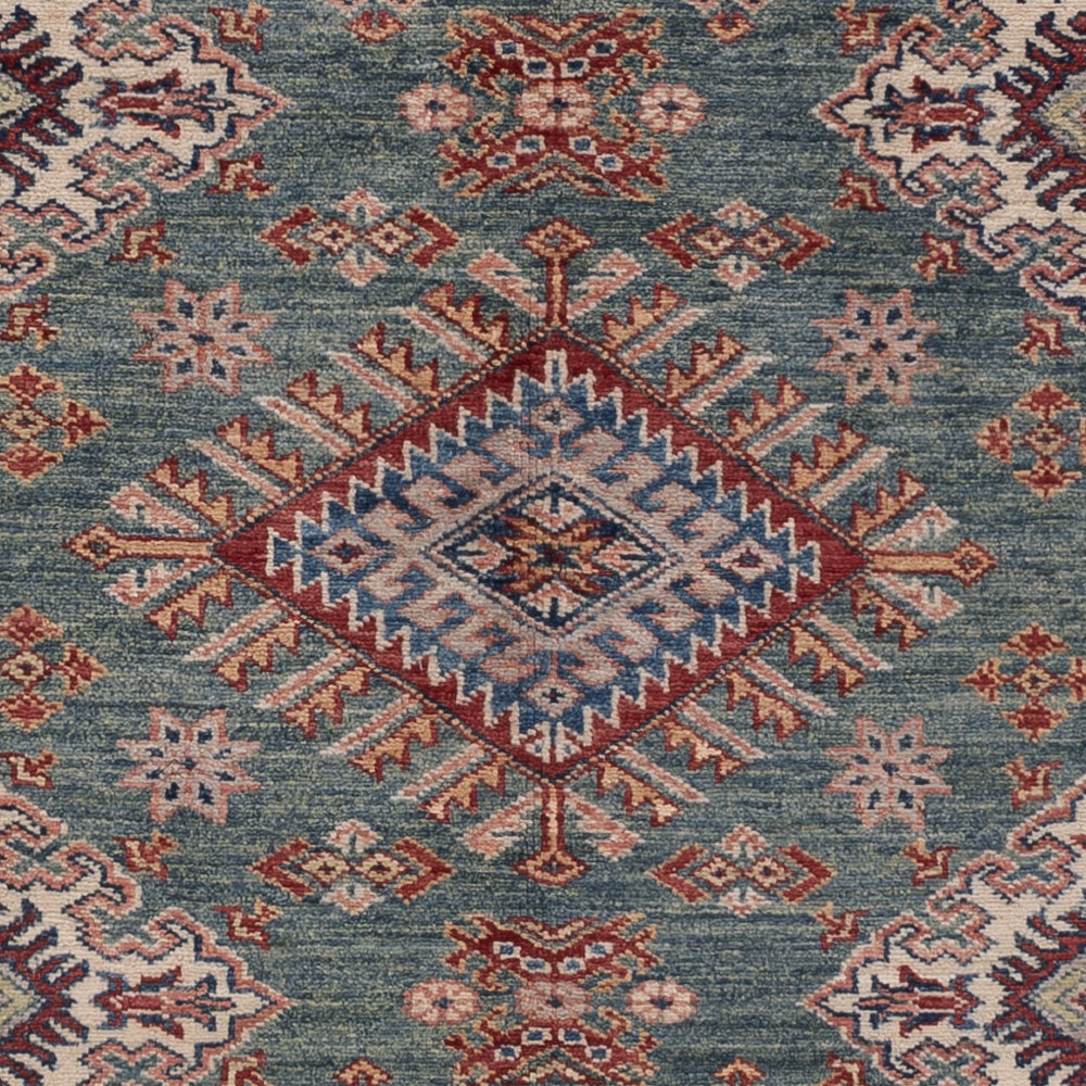 Ziegler Teppich - Kazak - 230 x 175 cm - hellblau