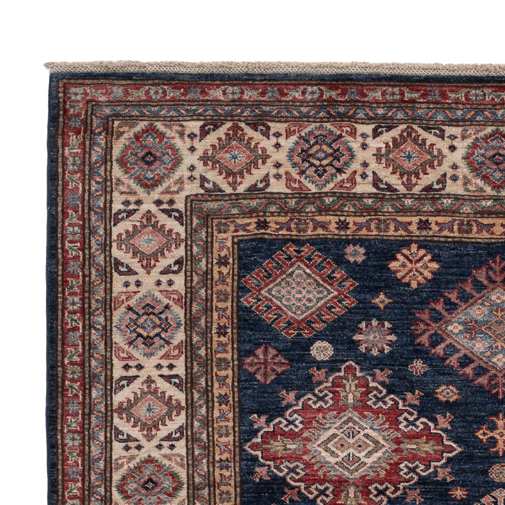 Ziegler Teppich - Kazak - 238 x 172 cm - dunkelblau