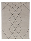 Tapis berbère 150x204cm - Tapis en laine - gris clair - Rectangle / Gris clair / 150 x 204 cm Rectangle