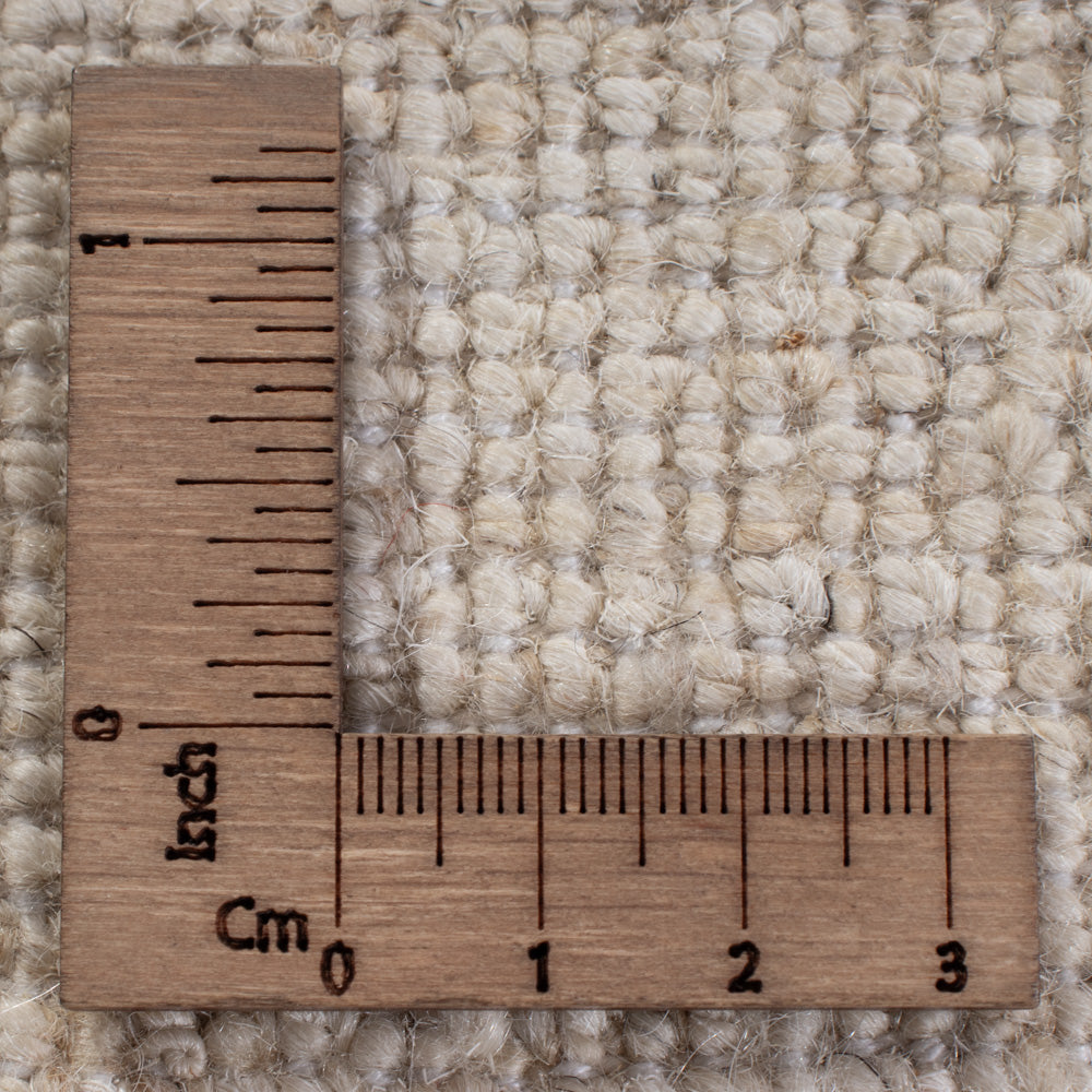 Berber Teppich - 204 x 150 cm - hellgrau