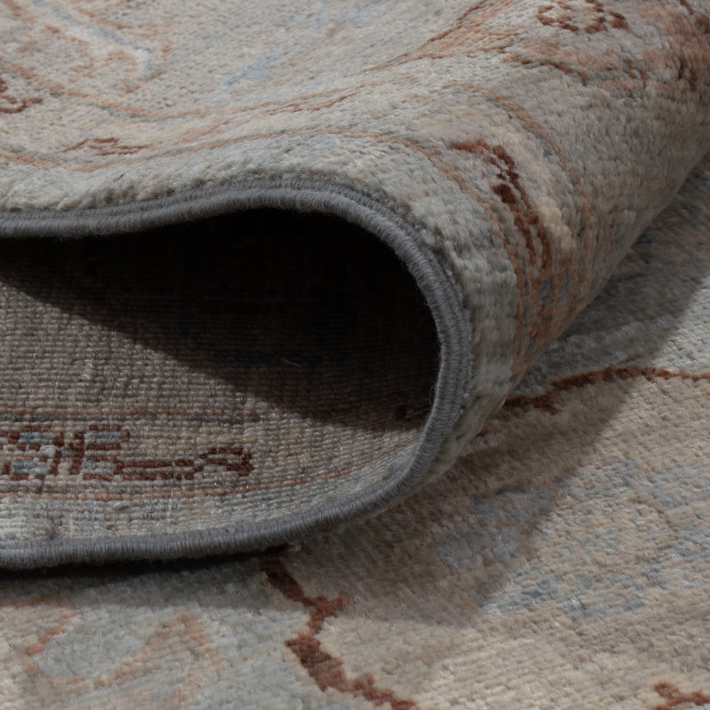 Ziegler Teppich - Usak - 200 x 153 cm - hellblau