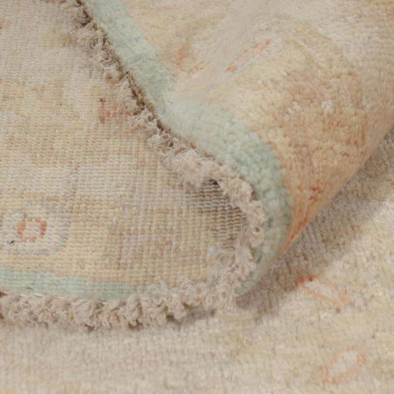 Ziegler Teppich rund  - 202 x 200 cm - hellblau